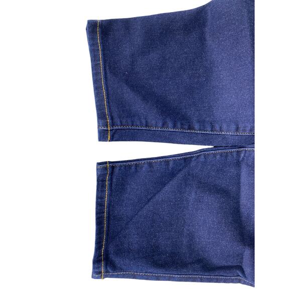 NWT Women's Torrid Super Soft Jeggings Dark Blue Size 24 Regular - Picture 2 of 7